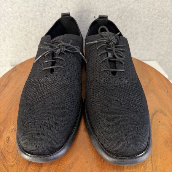 Cole Haan 2.ZERØGRAND Men’s 13M Black Stitchlite Wingtip Oxford Shoes C28527 main image 4